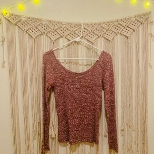 Magenta long sleeve top!